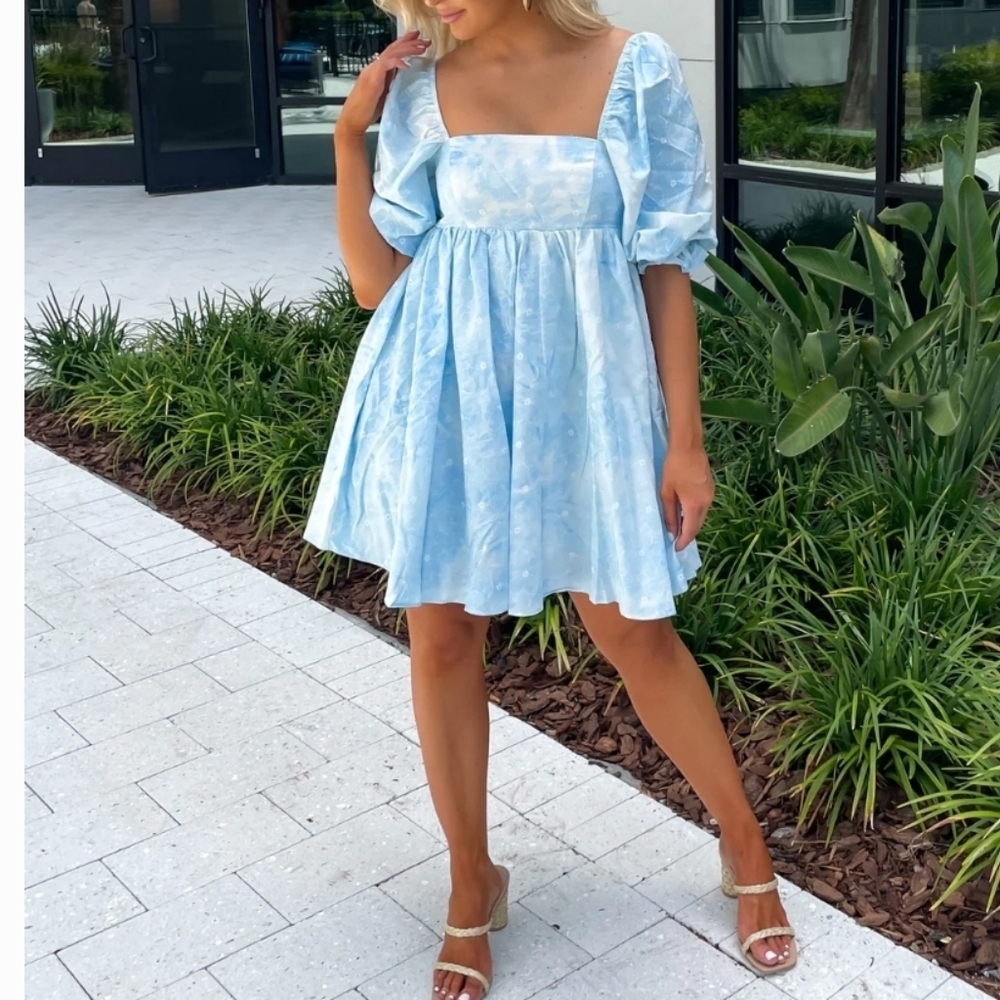 Judith MARCH FLORAL MINI DRESS SMALL